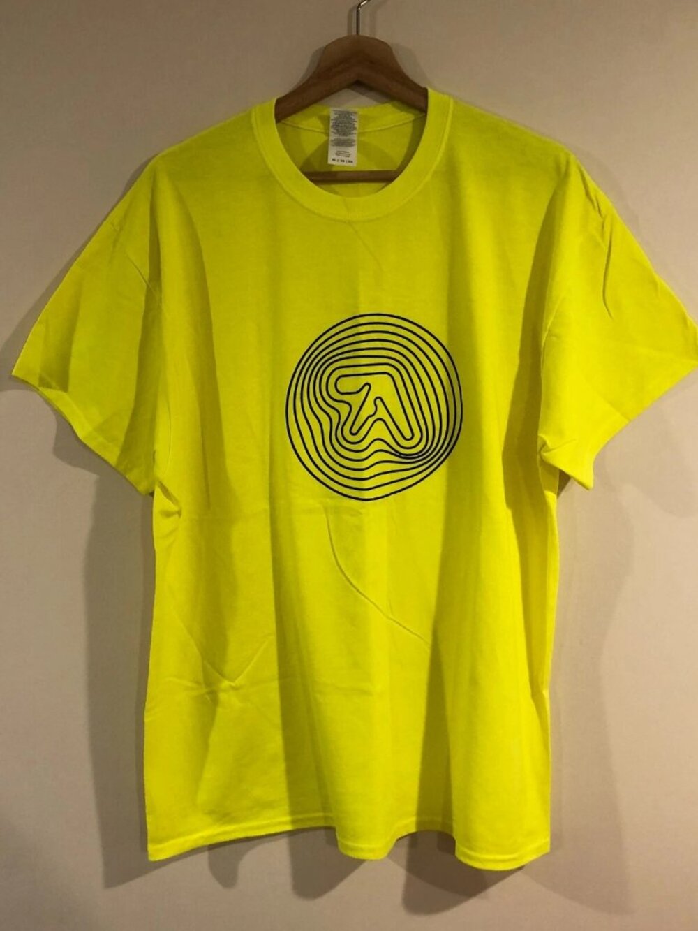 100% Authentic APHEX TWIN Collapse Logo T-shirt Sz XL Tee Manchester Green 2019